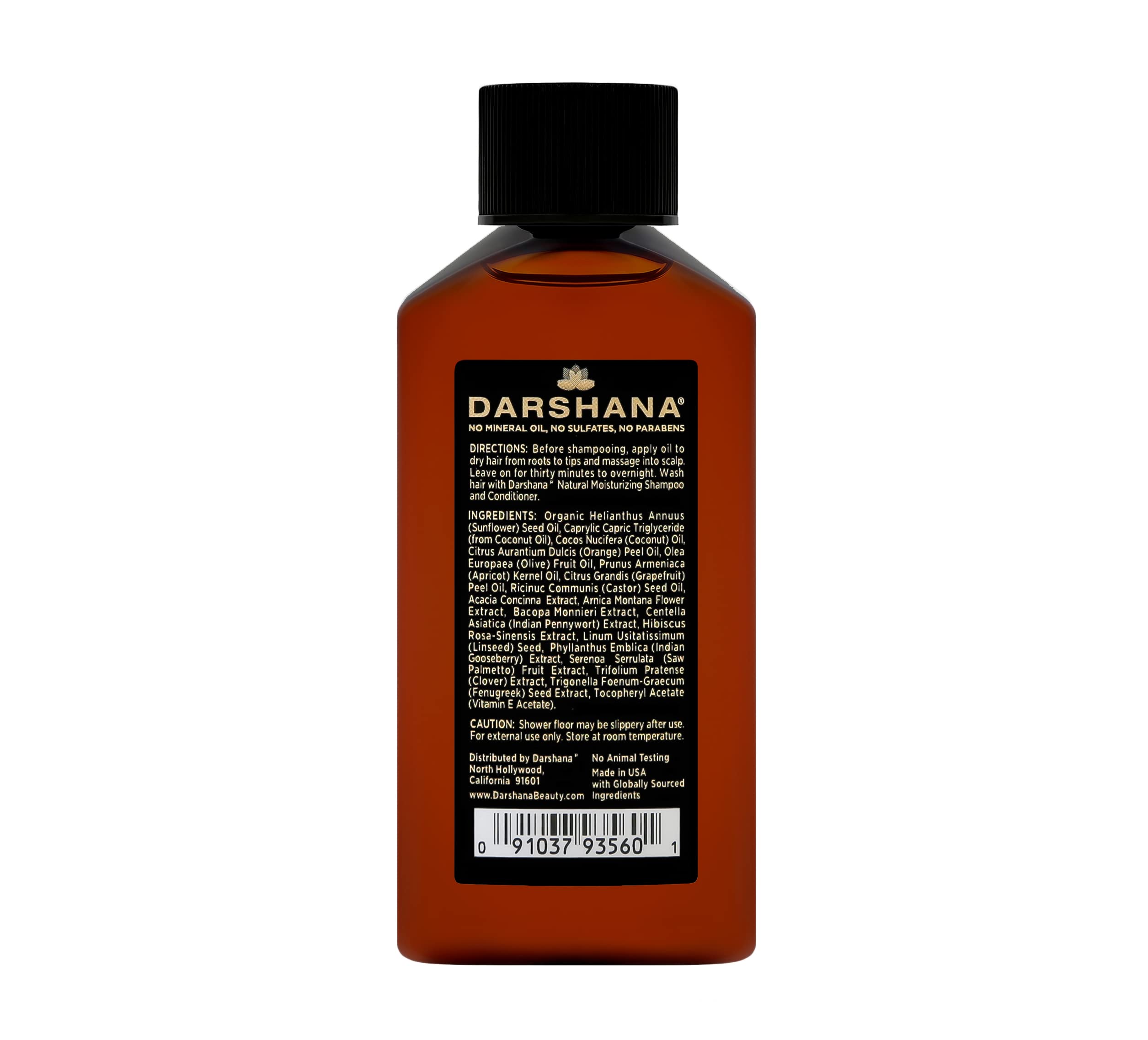 Darshana Natural Indian Hair Oil (2 fl oz.)